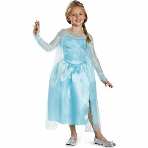 DISFRAZ DISNEY FROZEN ELSA CLASSIC TALLA. 5-6 AÑOS