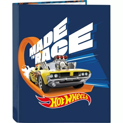 CARPETA FOLIO 4 ANI.MIXTAS HOT WHEELS 