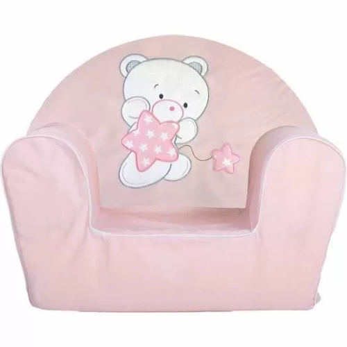 SILLON OSITO SWEET ROSA. 44X34X53CM.