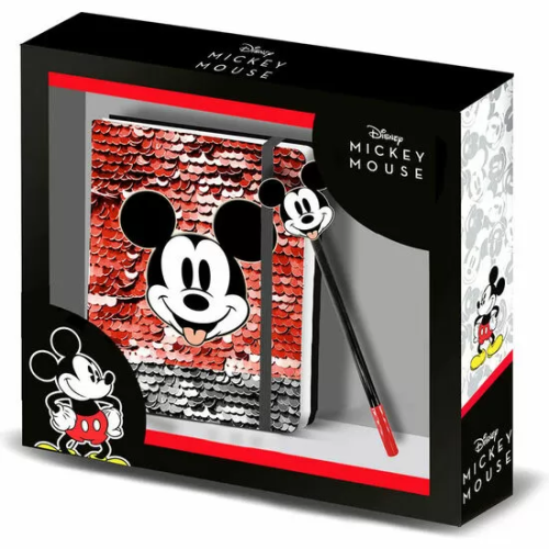 SET DIARIO + BOLIGRAFO DONUT MICKEY DISNEY