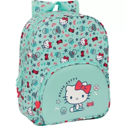 MOCHILA INFANTIL ADAPT.CARRO HELLO KITTY 