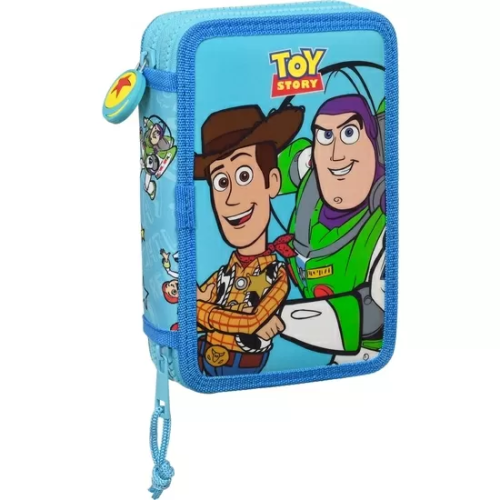 PLUMIER DOBLE PQÑO 28 PCS TOY STORY 