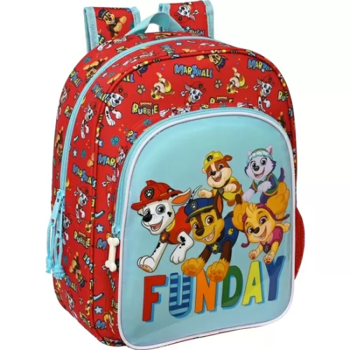 MOCHILA INFANTIL ADAPT.CARRO PAW PATROL 