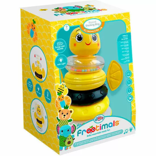 AROS APILABLES LUZ Y SONIDO BIZZY LEMONBEE FROOTIMALS