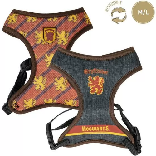 ARNÉS PREMIUM PARA PERROS M/L HARRY POTTER GRYFFINDOR