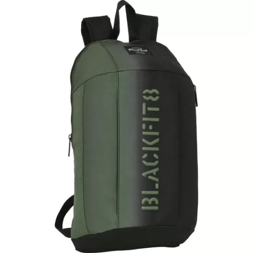 MINI MOCHILA CREMALLERA VERTICAL RECICL. BLACKFIT8 