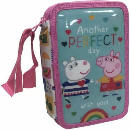 PLUMIER PEPPA PIG TRIPLE COMPLETO