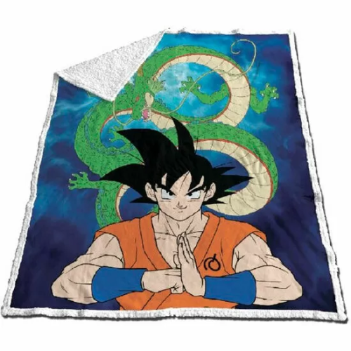 MANTA CORALINA SHERPA DRAGON BALL Z