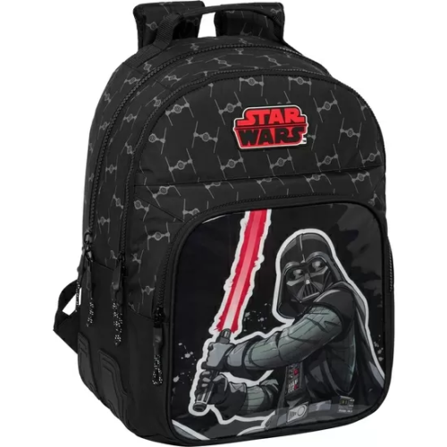 MOCHILA DOBLE ADAPT.CARRO STAR WARS 