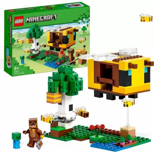 LA CABAÑA-ABEJA LEGO MINNECRAFT