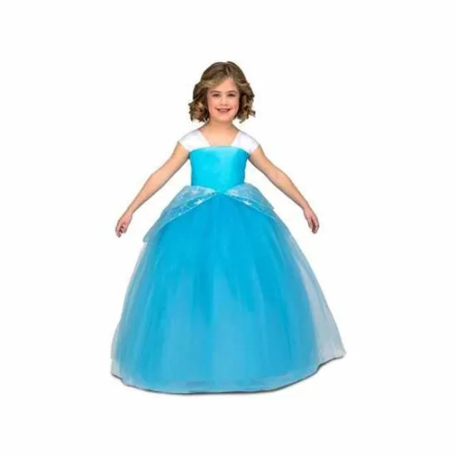 DISFRAZ PRINCESA TUTÚ AZUL TALLA 10-12 Y