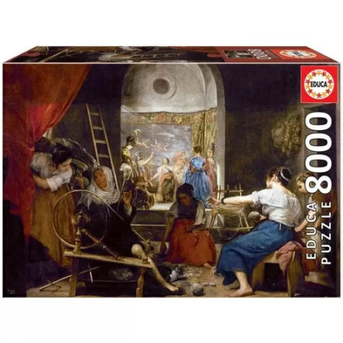 PUZZLE EDUCA 8000PZ HILANDERAS-VELÁZQUEZ