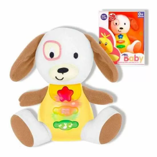 PELUCHE MUSICAL PERRITO 15CM