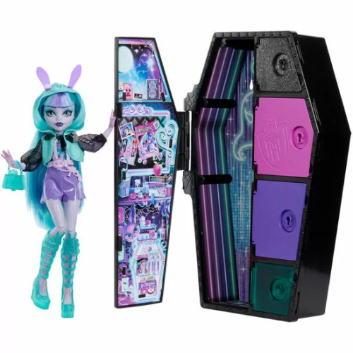 MUÑECA TWYLA SKULLMATE SECRETS NEON FRIGHTS MONSTER HIGH 25CM