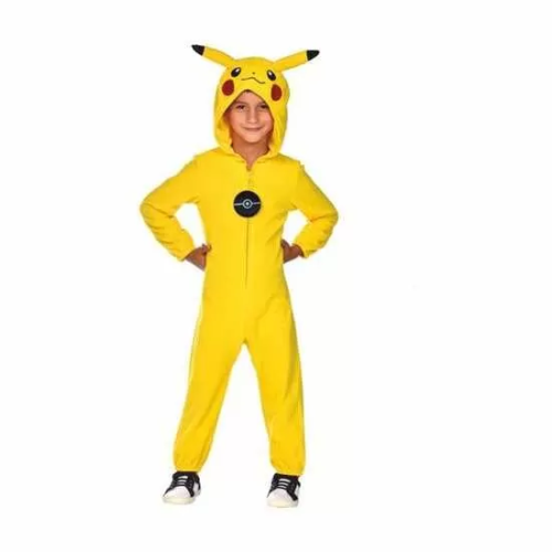 DISFRAZ INFANTIL POKEMON PIKAC SUIT TALLA 6-8 AÑOS