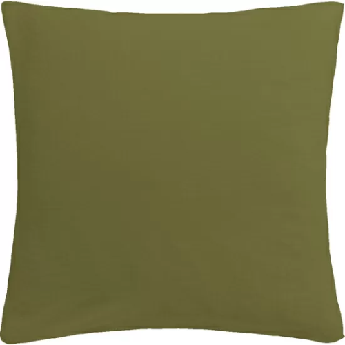 FUNDA DE ALMOHADA 80X80 VERDE OLIVA