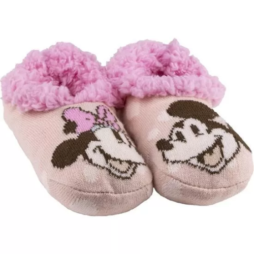 ZAPATILLAS DE CASA SUELA BLANDA CALCETÍN MINNIE