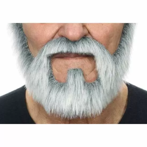 BARBA Y BIGOTE ADULTO CANOSA TALLA ÚNICA