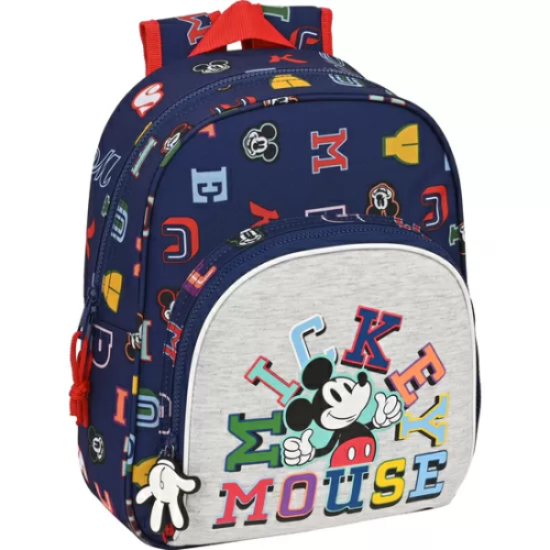 MOCHILA INFANTIL ADAPT.CARRO MICKEY MOUSE 