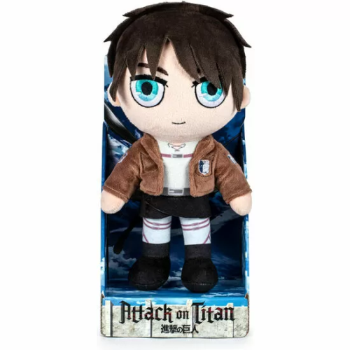 PELUCHE EREN ATTACK ON TITAN 27CM