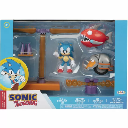 BLISTER DIORAMA WAVE 2 SONIC THE HEDGEHOG 6CM