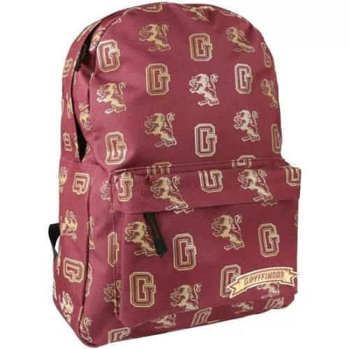 MOCHILA ESCOLAR INSTITUTO HARRY POTTER - ROJO