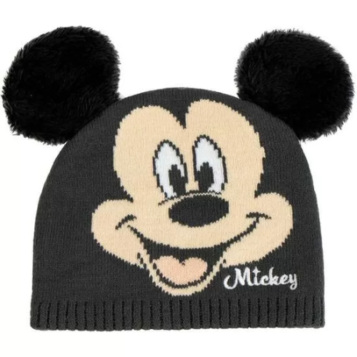 GORRO PUNTO APLICACIONES MICKEY