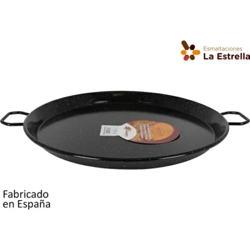 PAELLERA VALENCIANA 70CM JASPEADA 25 RACIONES