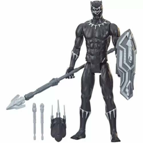 FIGURA BLACK PANTHER TITAN HERO SERIES MARVEL 30CM