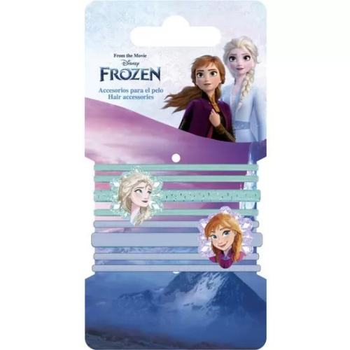 ACCESORIOS PELO ELÁSTICOS 8 PIEZAS FROZEN