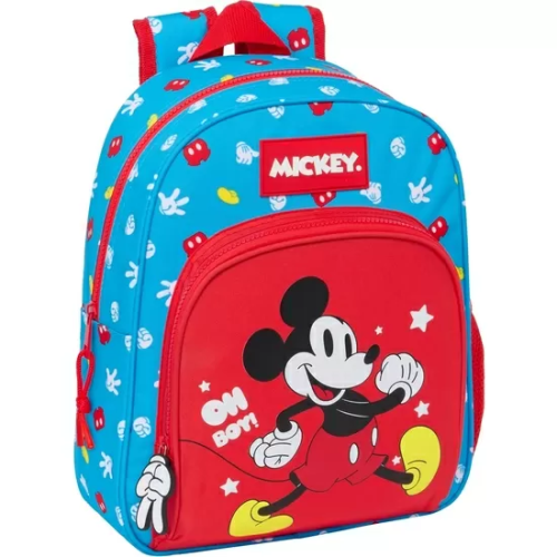 MOCHILA INFANTIL ADAPT.CARRO MICKEY MOUSE 