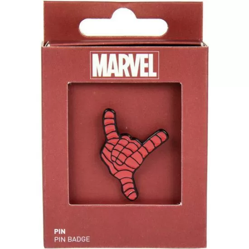 PIN METAL SPIDERMAN RED