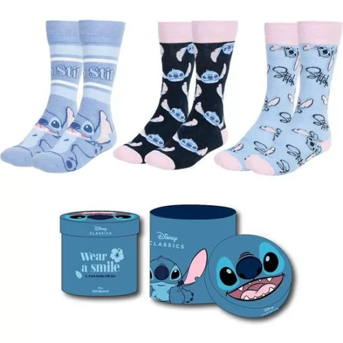 PACK CALCETINES 3 PIEZAS STITCH