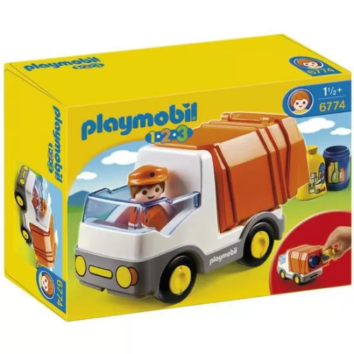 CAMION DE BASURA PLAYMOBIL 1.2.3