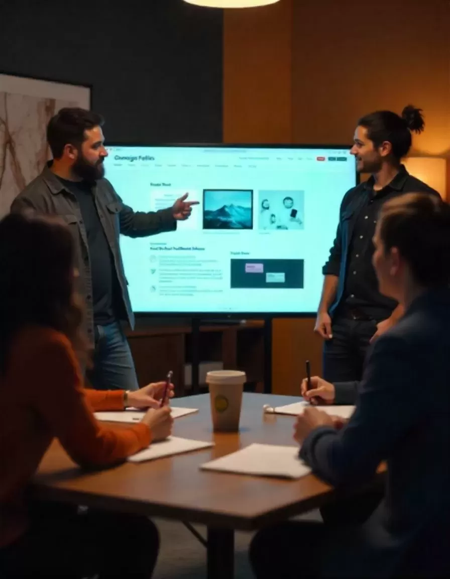 Equipo de trabajo, que representa a las agencias de marketing