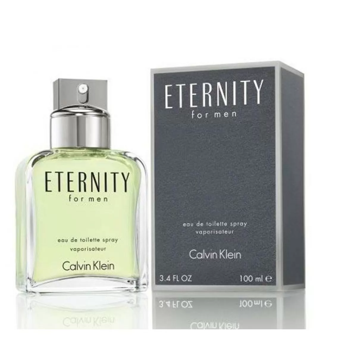 CALVIN KLEIN ETERNITY EAU DE TOILETTE FOR MEN 100ML VAPORIZADOR