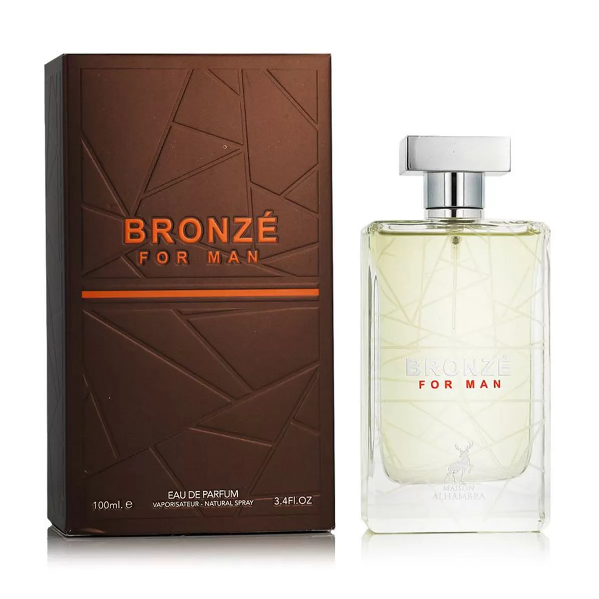 MAISON ALHAMBRA BRONZE FOR MAN EAU DE PARFUM 100ML VAPORIZADOR