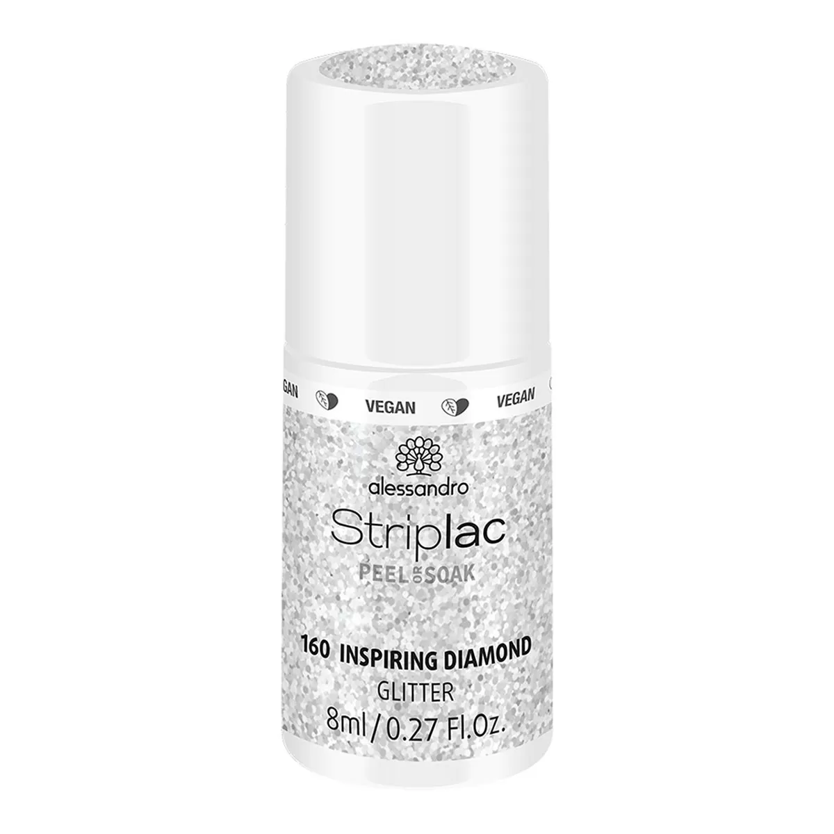 ALESSANDRO STRIPLAC PEEL STICK 160 INSPIRING DIAMOND GLITTER 1UN