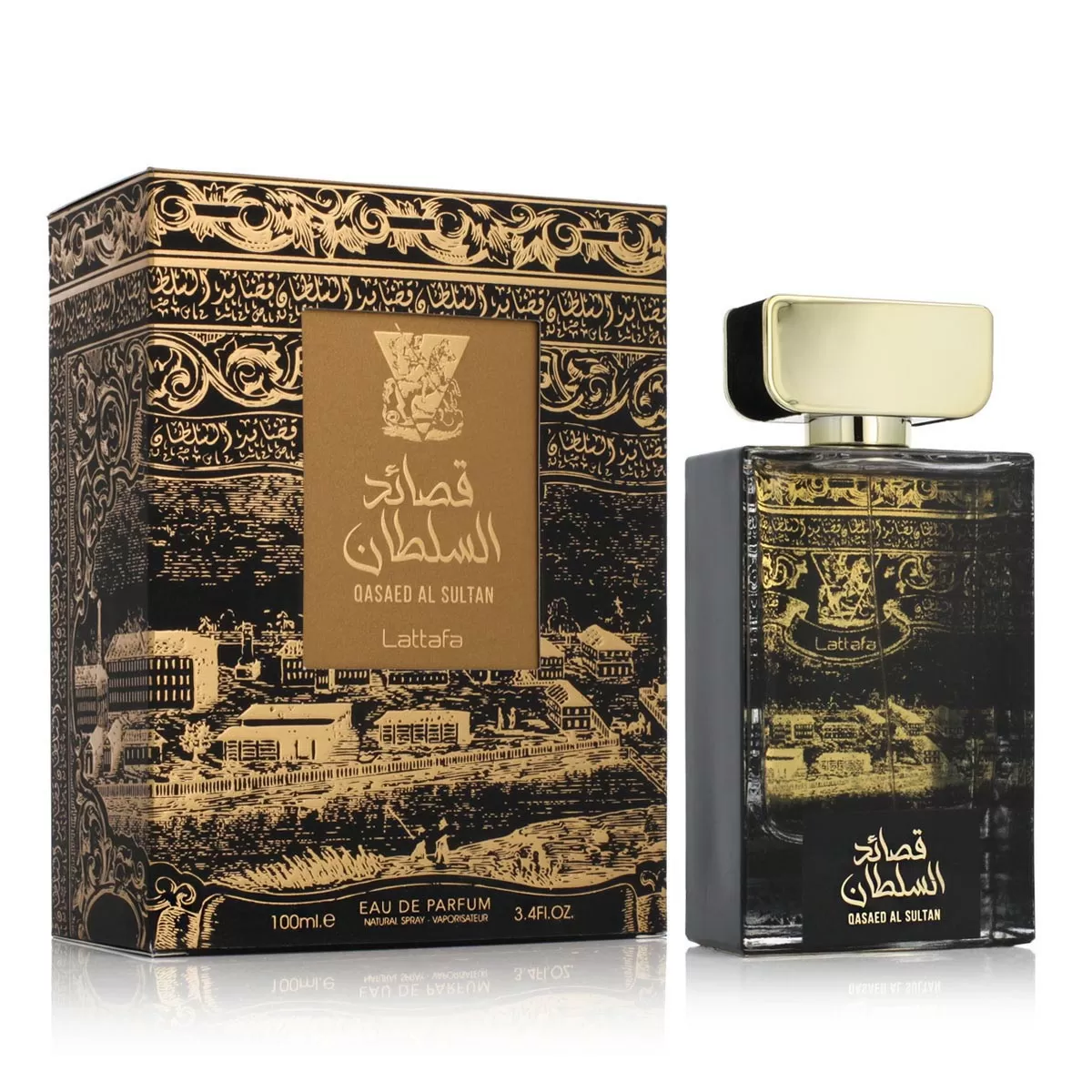 LATTAFA QASAED AL SULTAN EAU DE PARFUM 100ML VAPORIZADOR