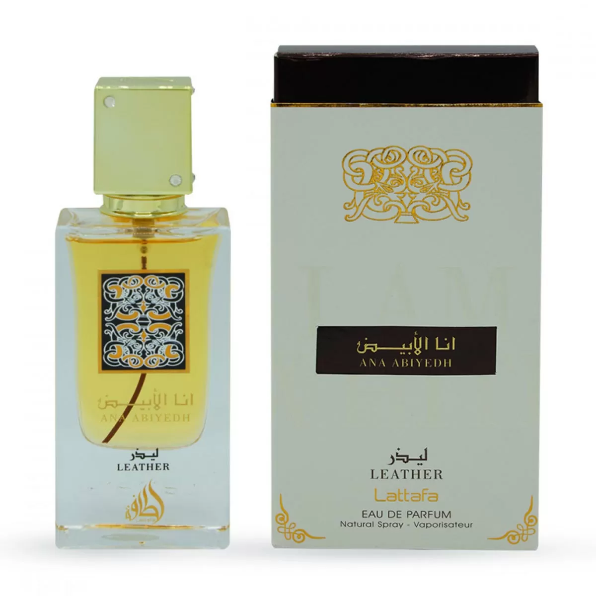 LATTAFA ANA ABIYEDH LEATHER EAU DE PARFUM 60ML