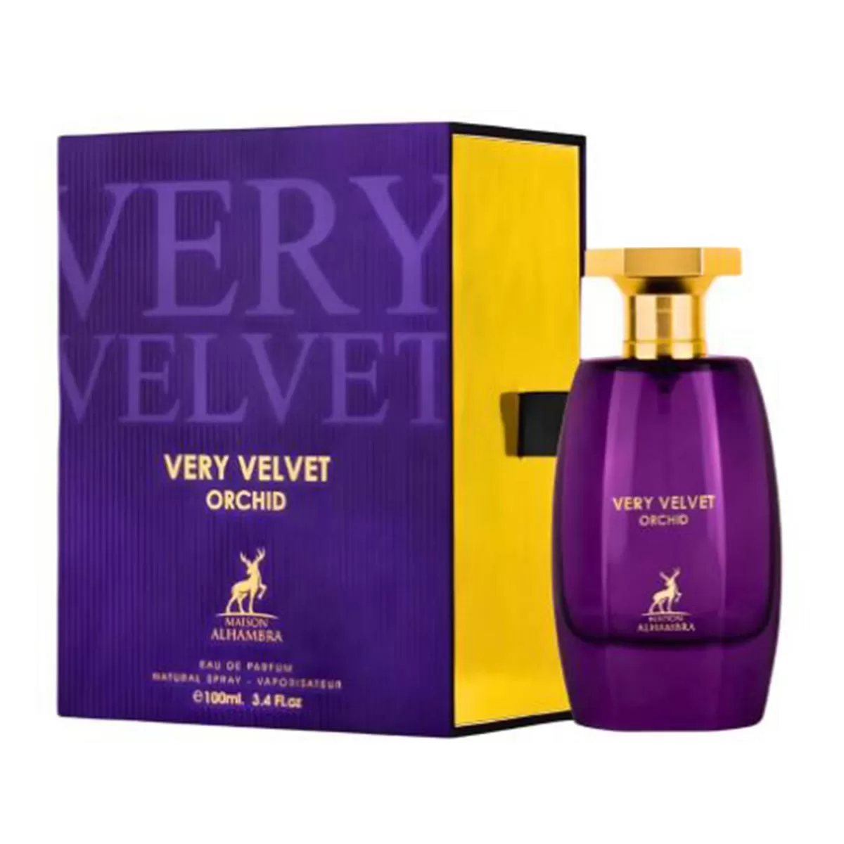 MAISON ALHAMBRA VERY VELVET VELVET ORCHID EAU DE PARFUM 100ML VAPORIZADOR