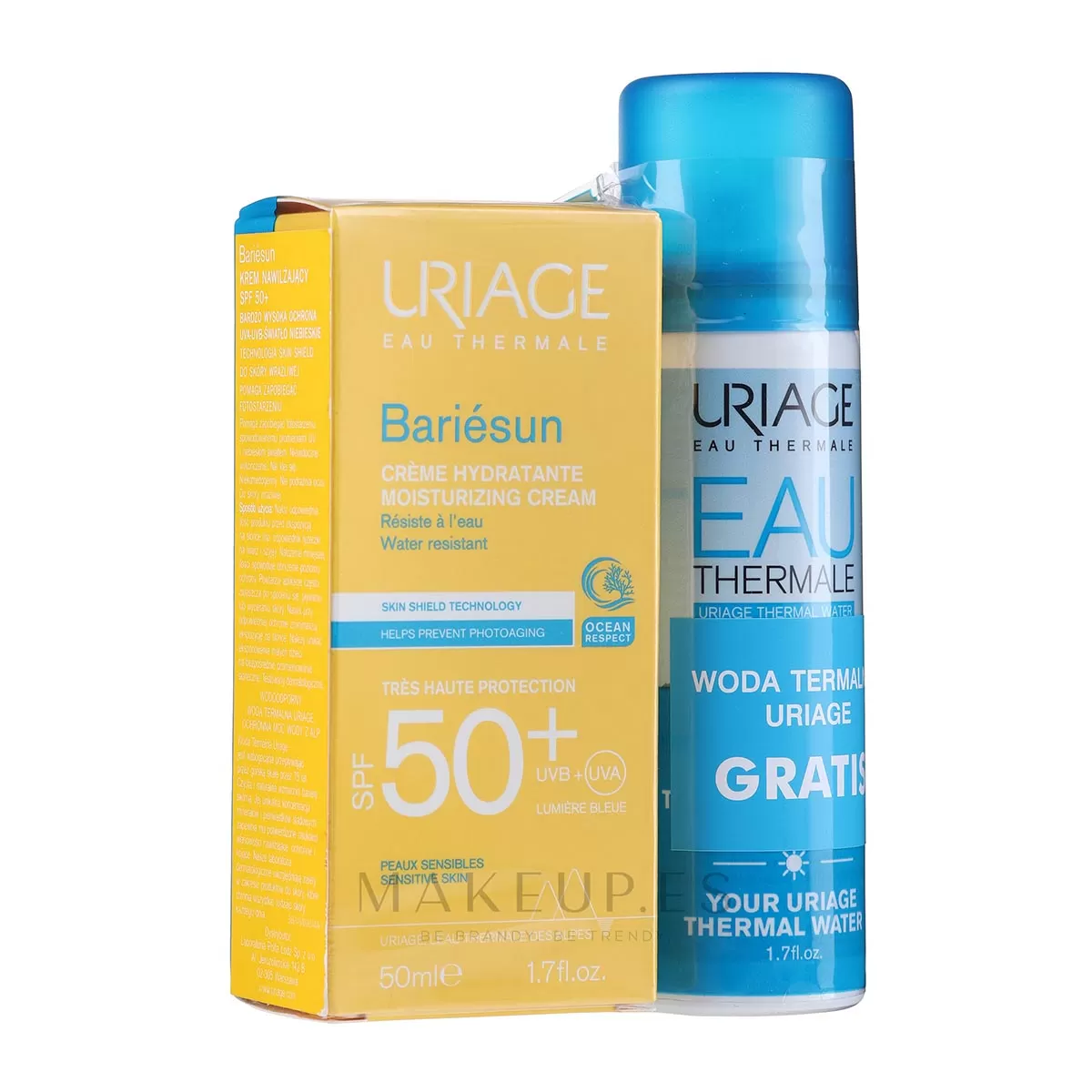 URIAGE BARIESUN CREMA SUAVIZANTE WATERPROOF SPF50+ 50ML