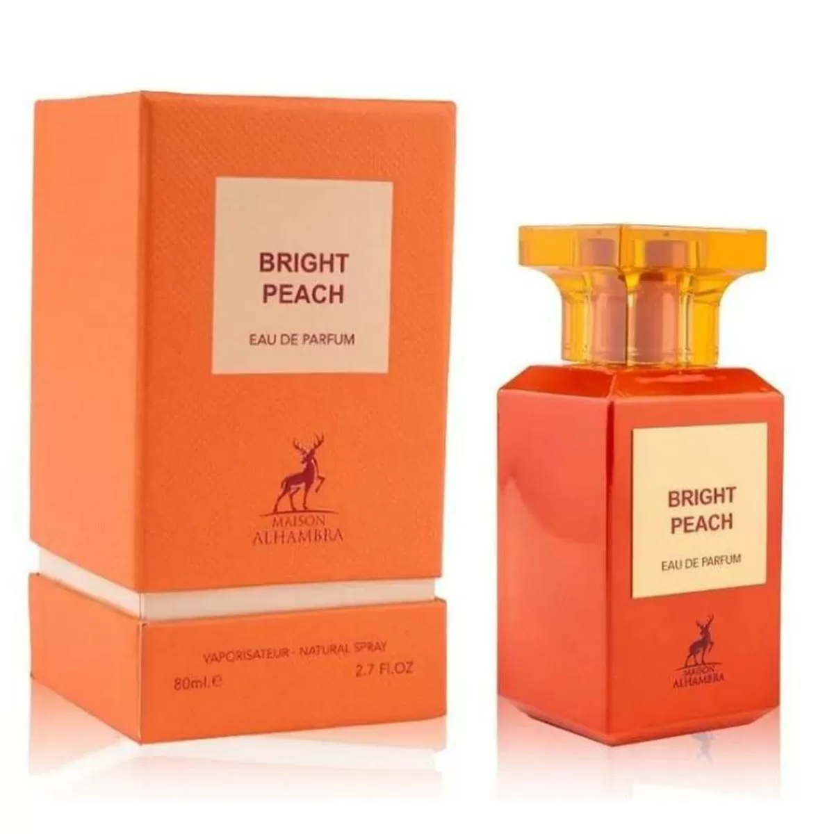 MAISON ALHAMBRA BRIGHT PEACH EAU DE PARFUM 150ML VAPORIZADOR