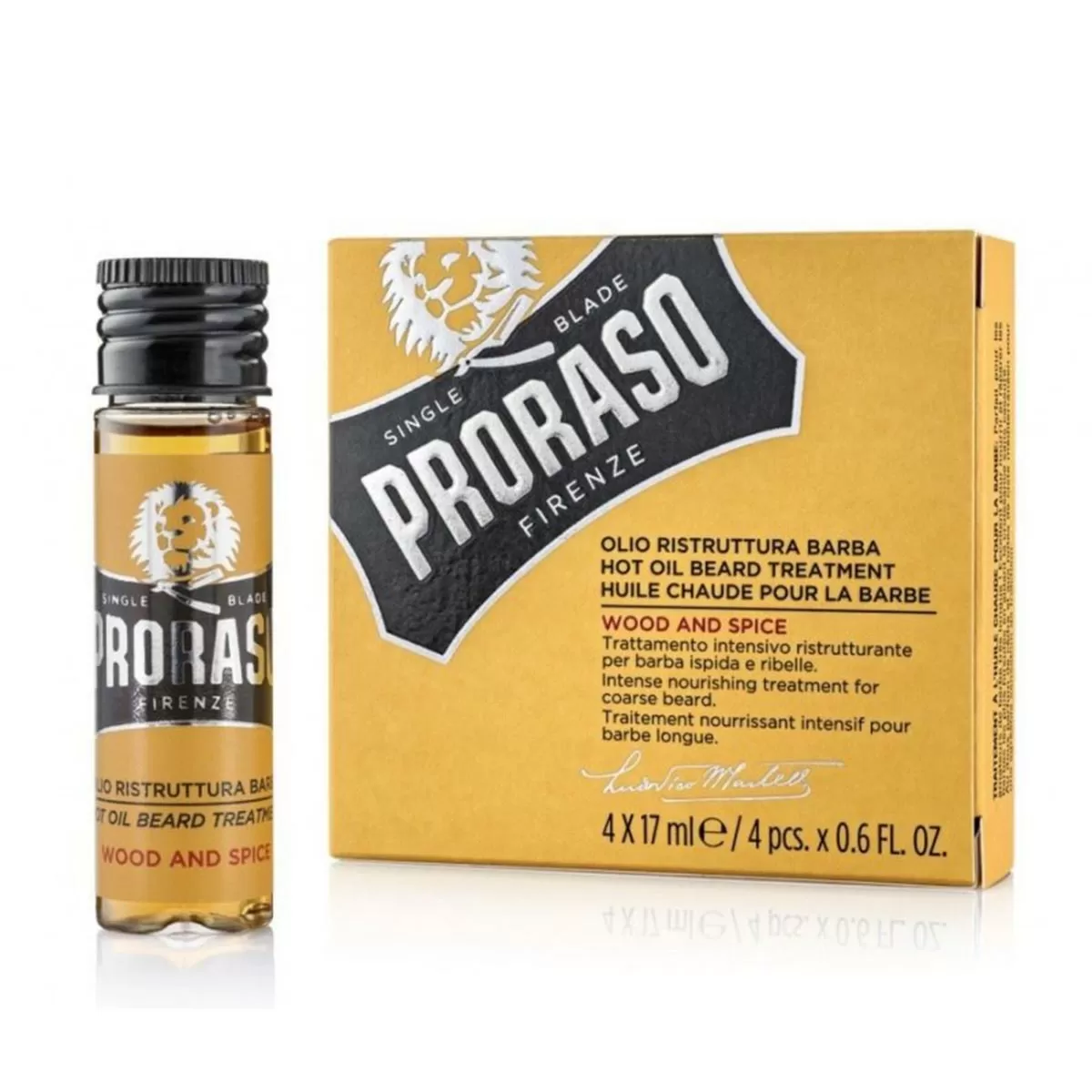 PRORASO WOOD ANS SPICE TRATAMIENTO OIL BEARD 17ML