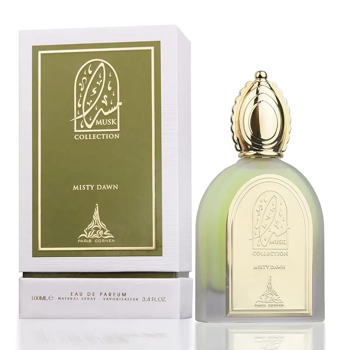 PARIS CORNER MUSK COLLECTION EAU DE PARFUM MISTY DAWN 100UN VAPORIZADOR