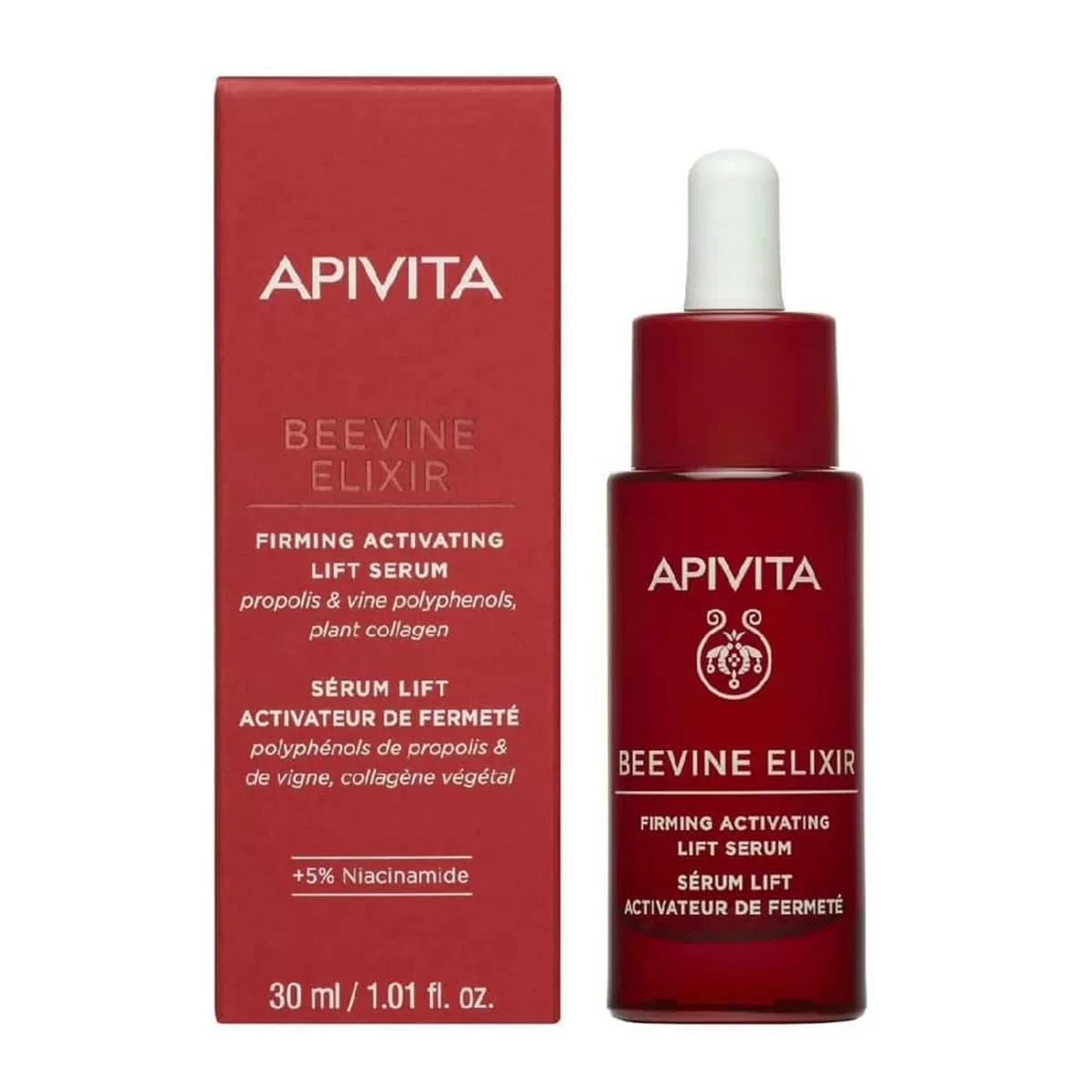 APIVITA BEEVINE ELIXIR FIRMING ACTIVATING LIFT SERUM 30ML