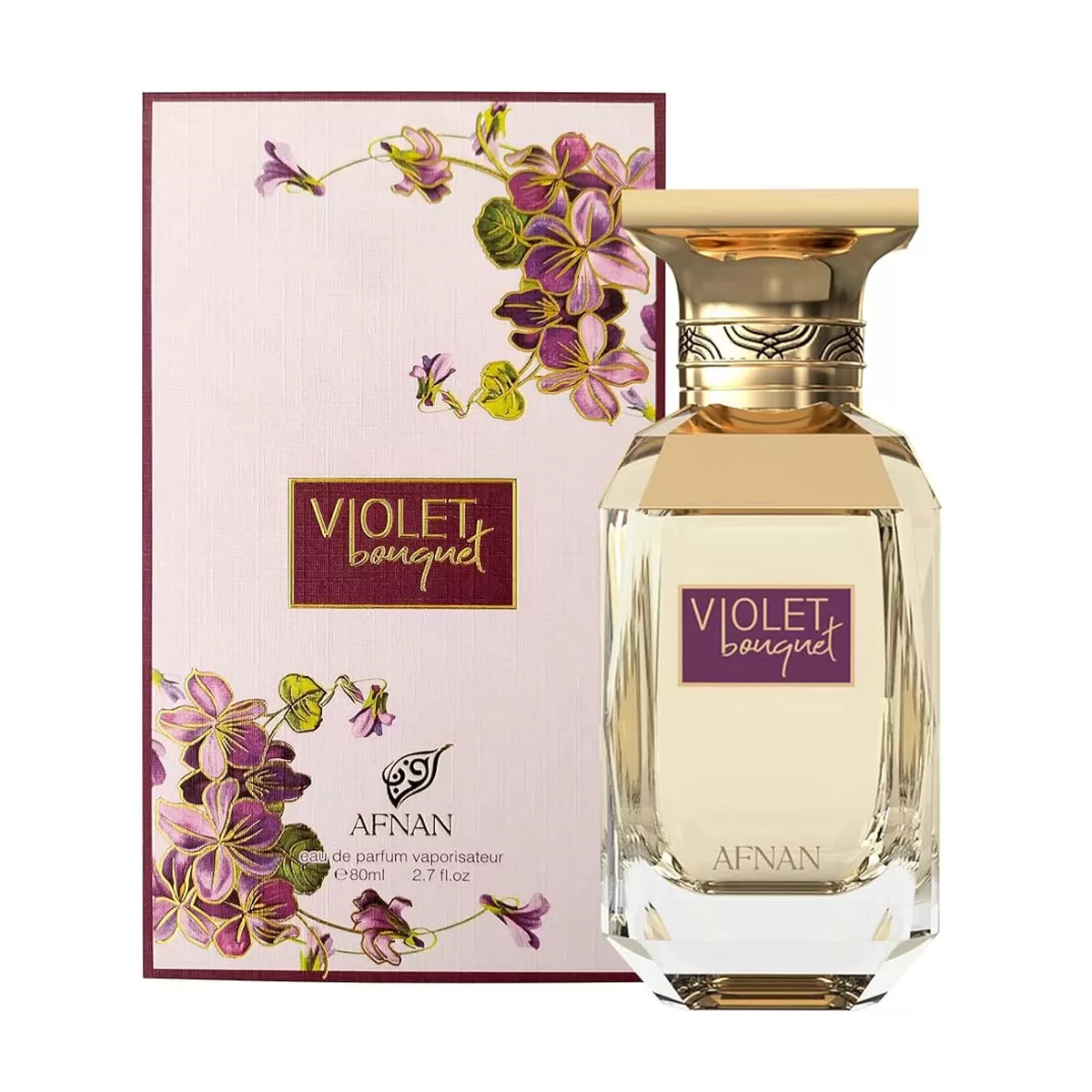 AFNAN VIOLET BOUQUET EAU DE PARFUM 80ML VAPORIZADOR