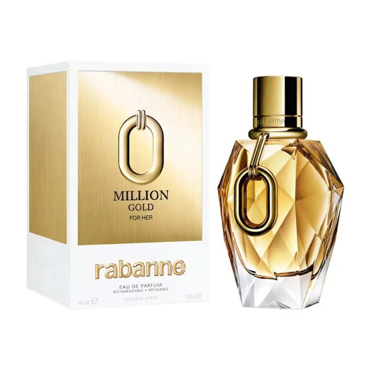 PACO RABANNE MILLION GOLD HER EAU DE PARFUM 90ML VAPORIZADOR