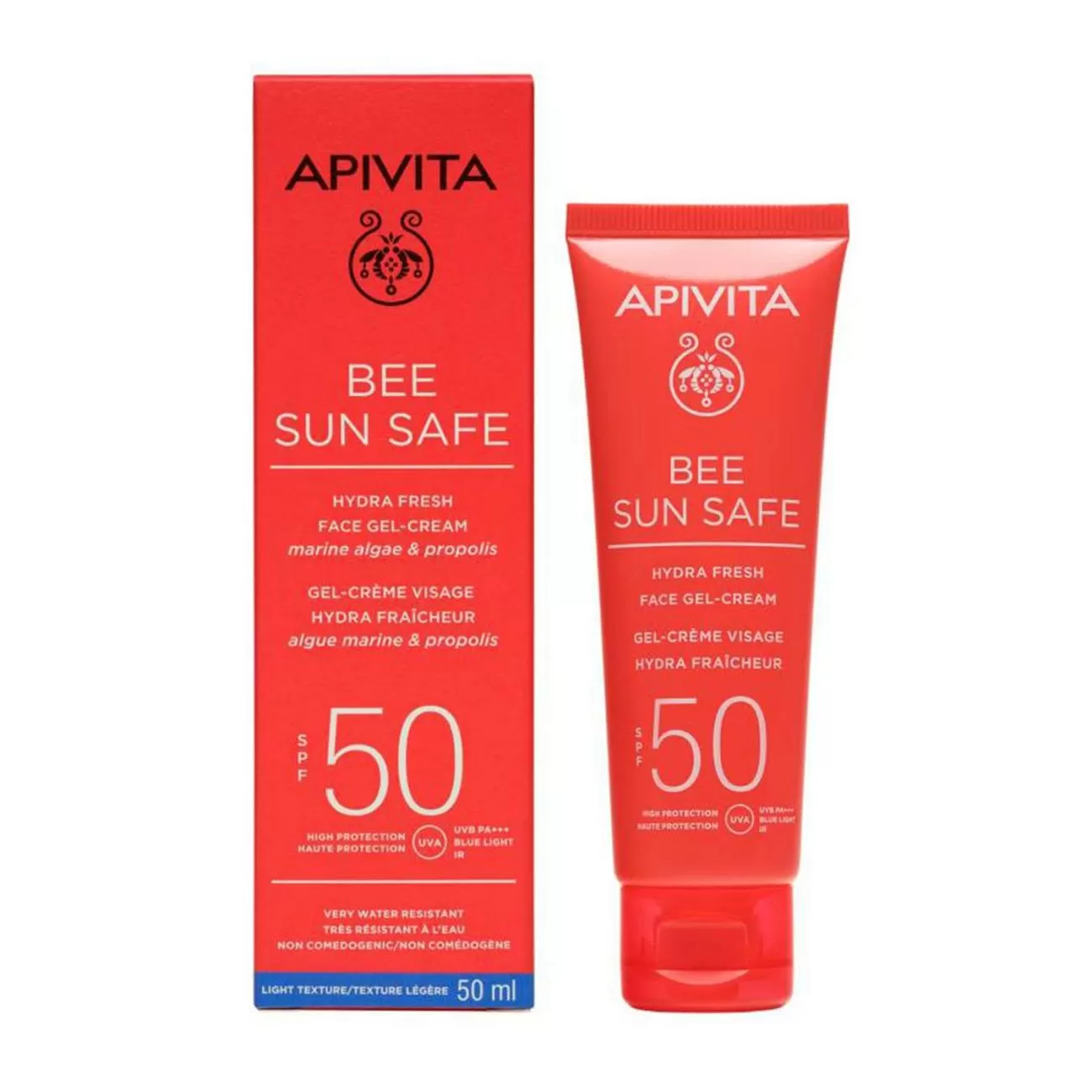 CONSUMO BEE SUN SAFE HYDRA-FRESH GEL-CREMA SPF50 LIGHT TEXTURE 50ML