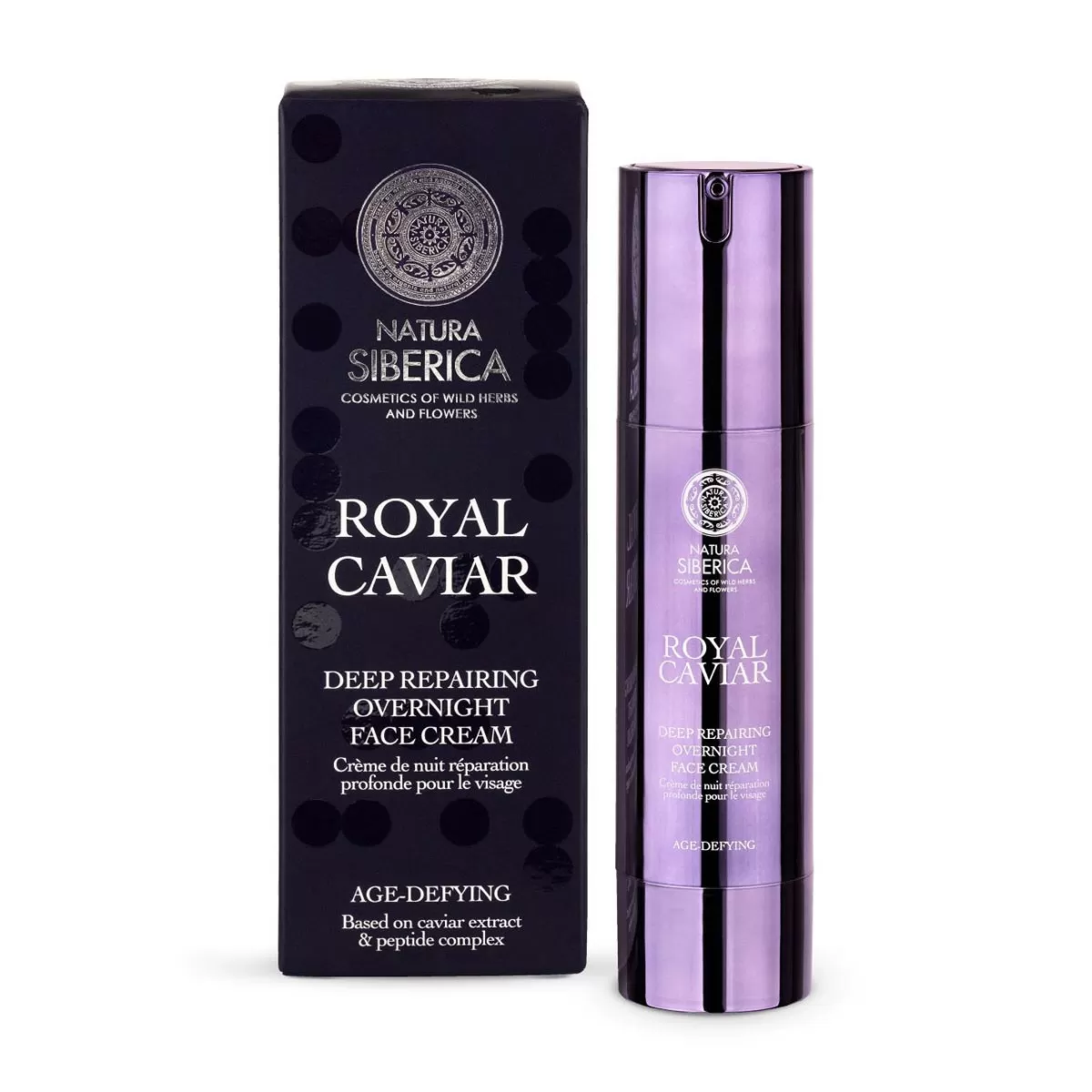 NATURA SIBERICA ROYAL CAVIAR CREMA DE NOCHE 50ML VAPORIZADOR